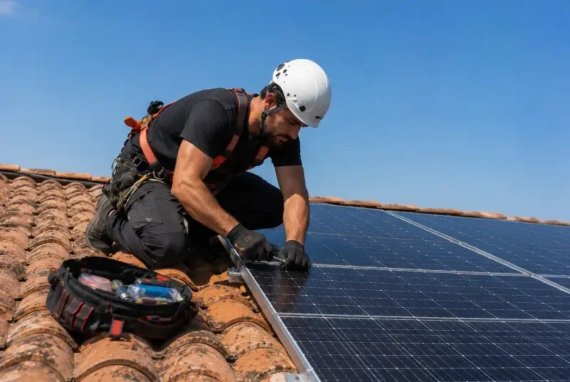 Maintenance et monitoring de panneaux solaires à Carsac-Aillac